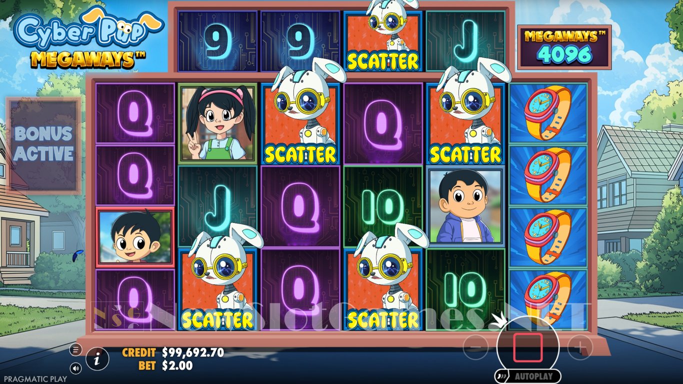 Cyber Pup Megaways Slot Slot Image in Demo - pic. 6