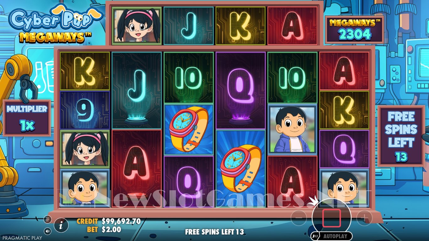 Cyber Pup Megaways Slot Slot Image in Demo - pic. 8
