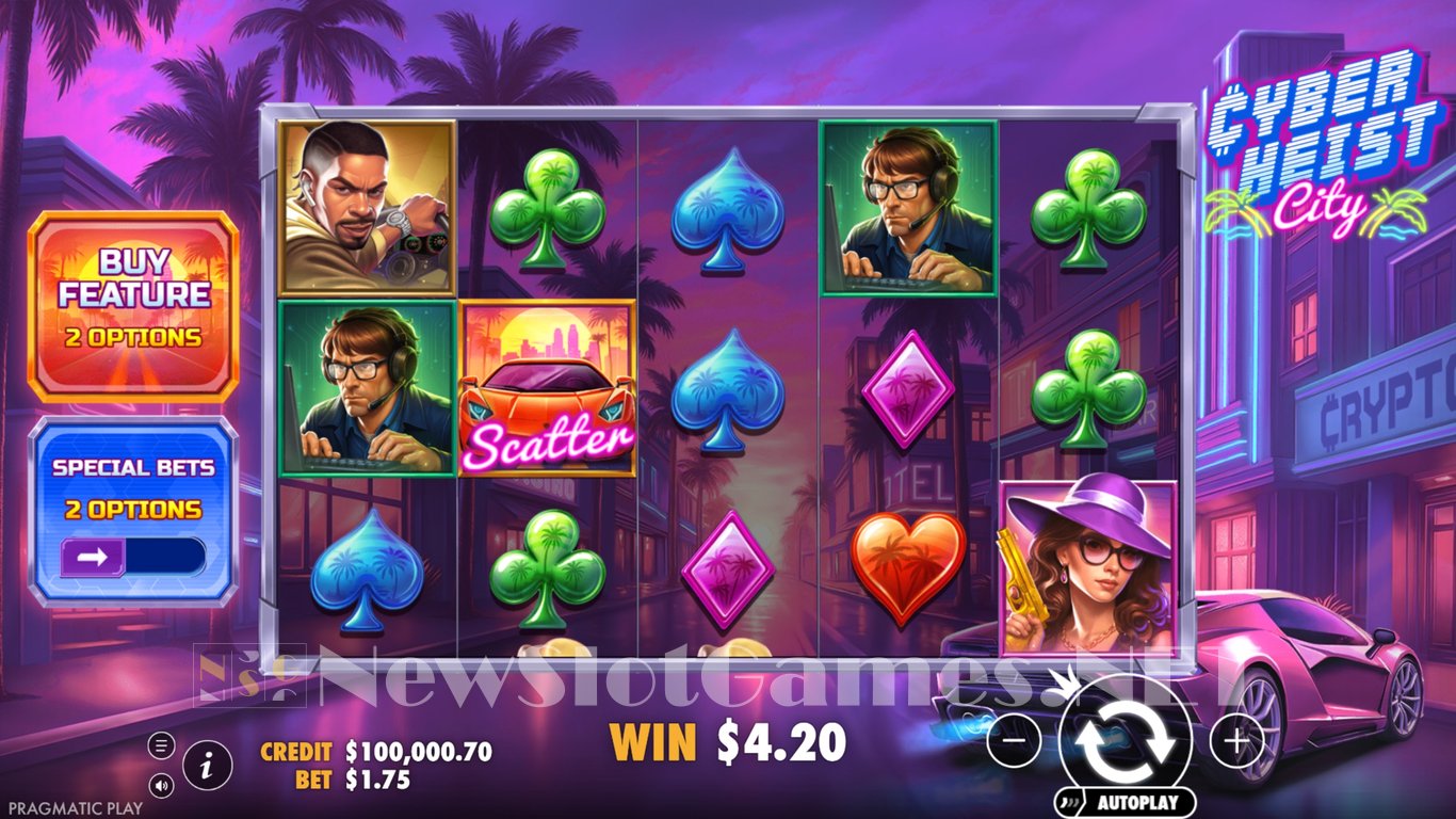 Cyberheist City Slot Slot Image in Demo - pic. 3
