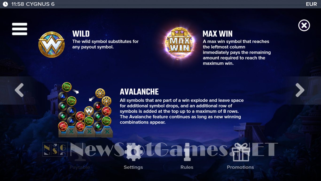 Cygnus 6 Slot Slot Image in Demo - pic. 6