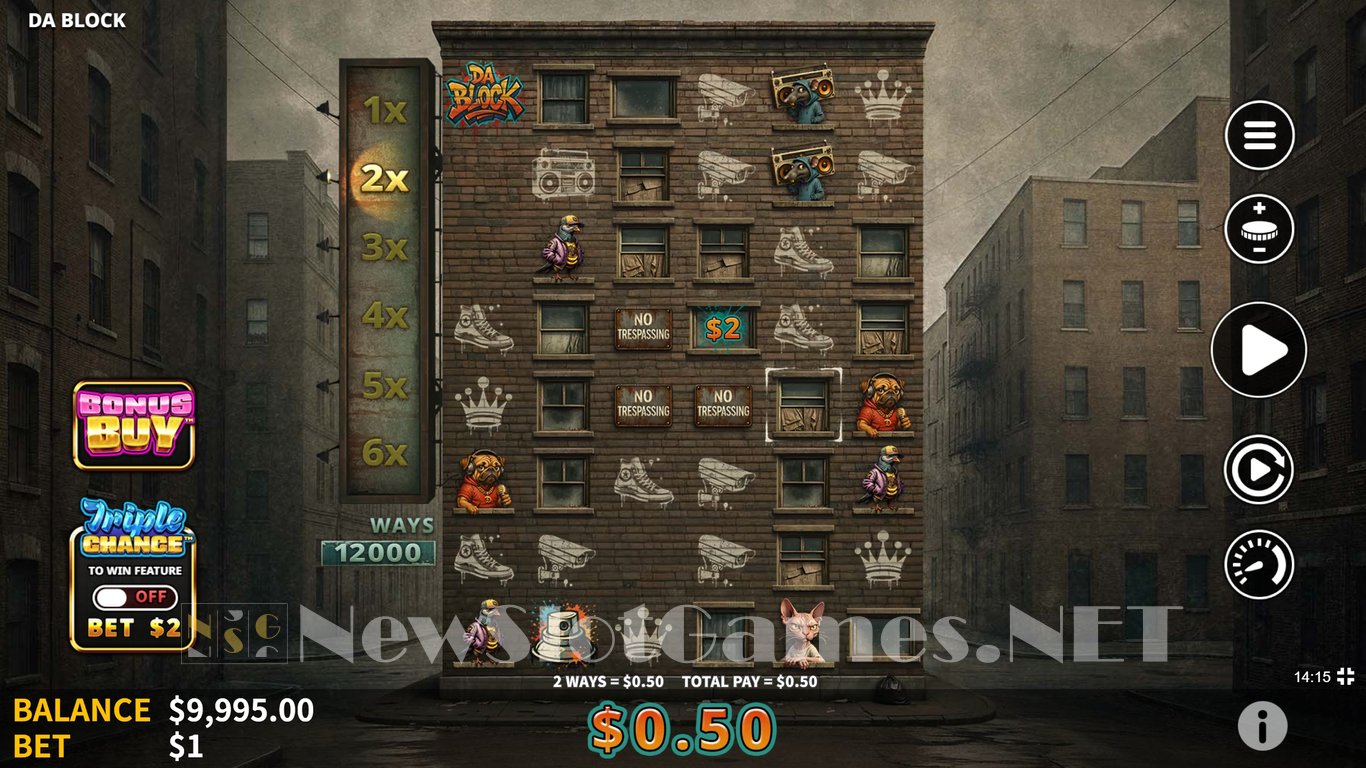 Da Block Slot Slot Image in Demo - pic. 2