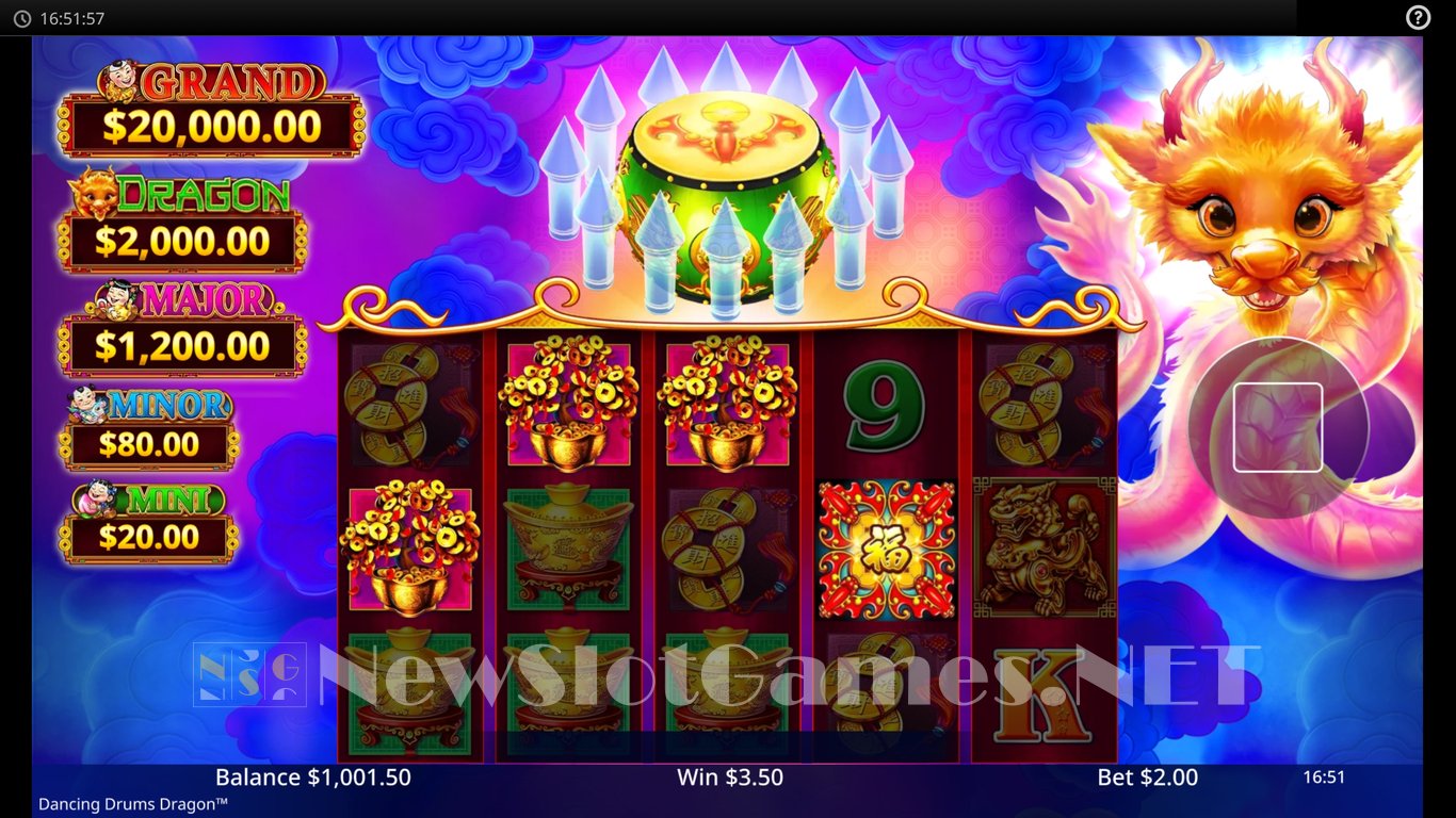 Dancing Drums Dragon Slot Slot Image in Demo - pic. 3