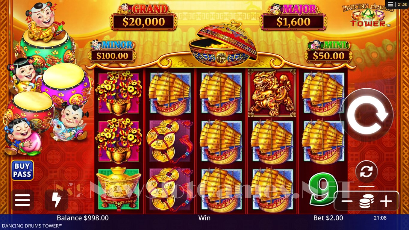 Dancing Drums Tower Slot Slot Image in Demo - pic. 2