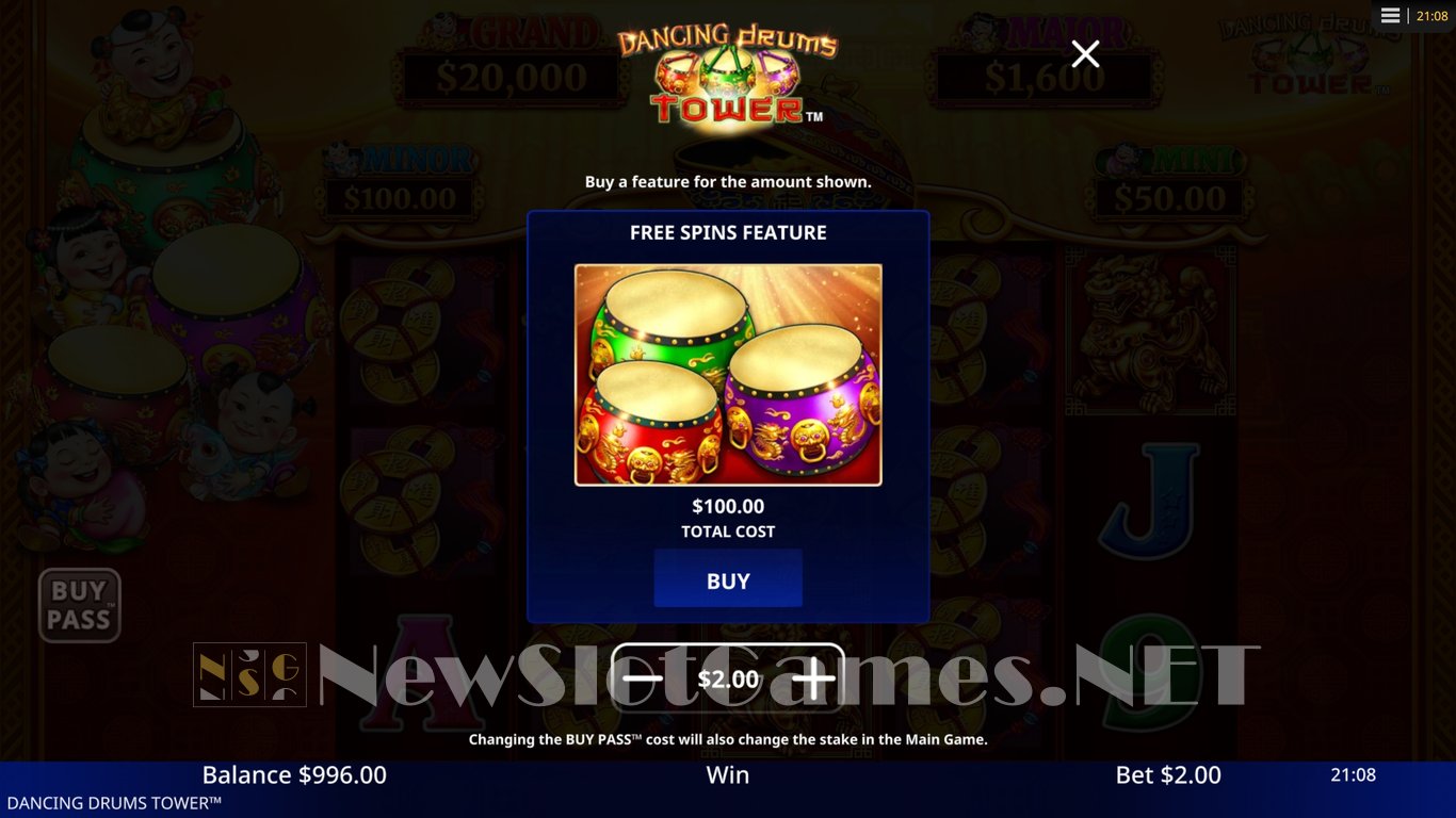 Dancing Drums Tower Slot Slot Image in Demo - pic. 3