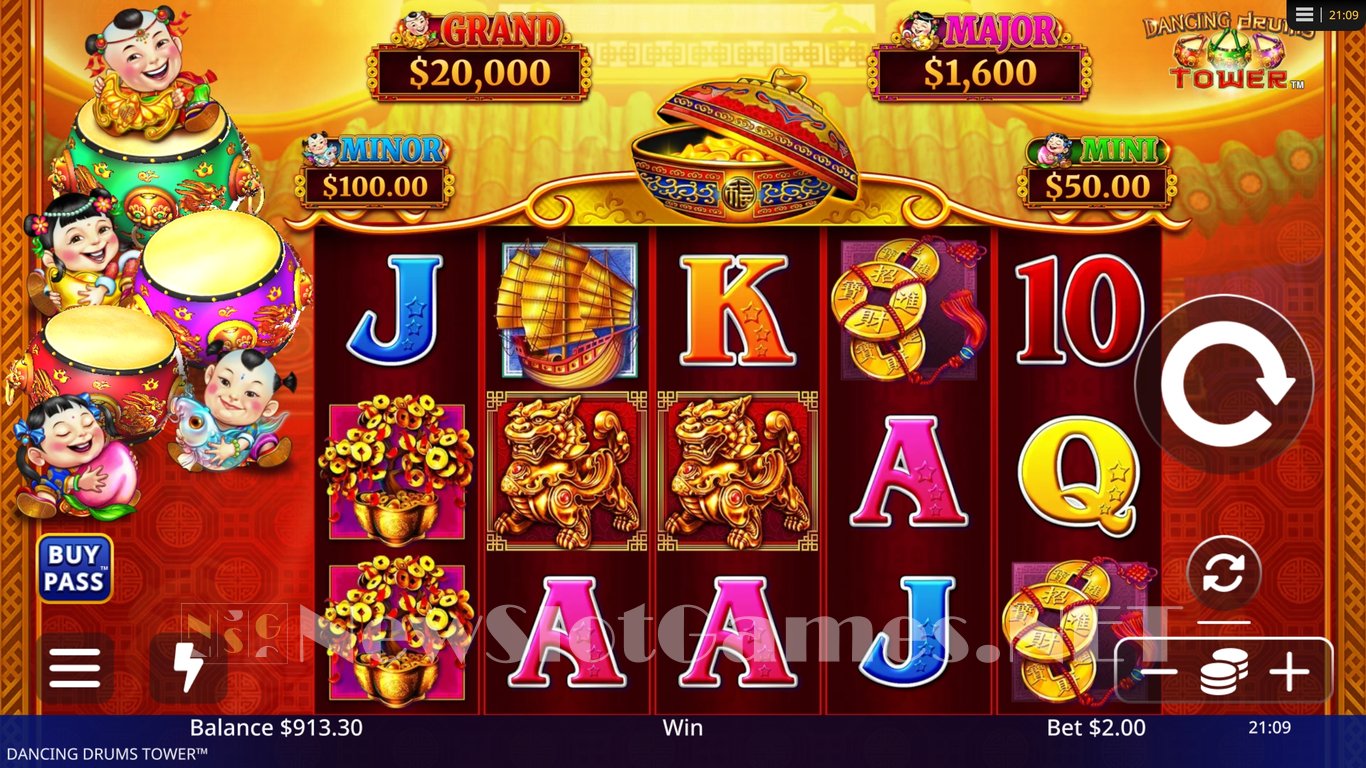 Dancing Drums Tower Slot Slot Image in Demo - pic. 6