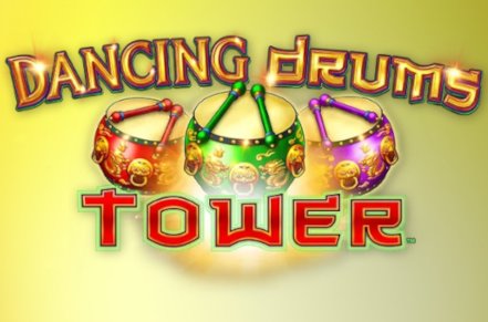 Dancing Drums Tower Slot Logo