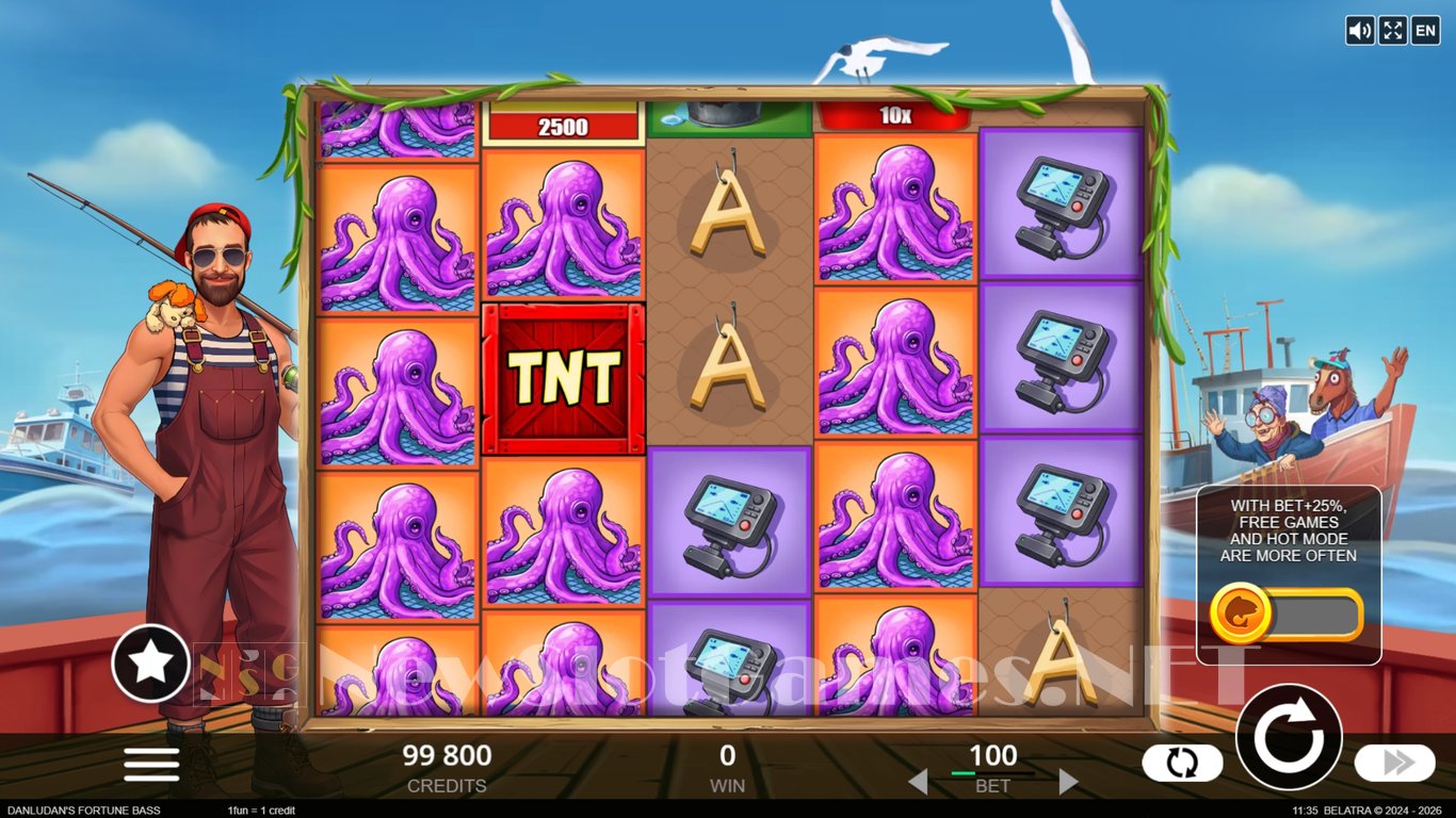 DanLudans Fortune Bass Slot Demo Image