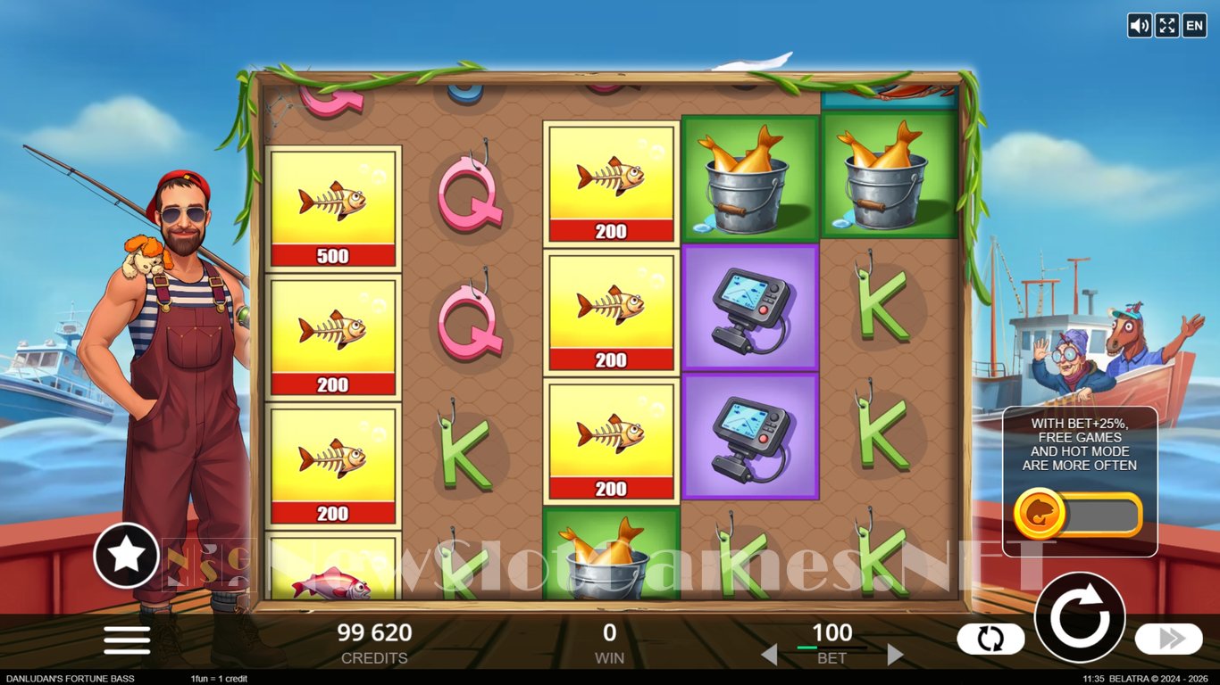DanLudans Fortune Bass Slot Slot Image in Demo - pic. 3