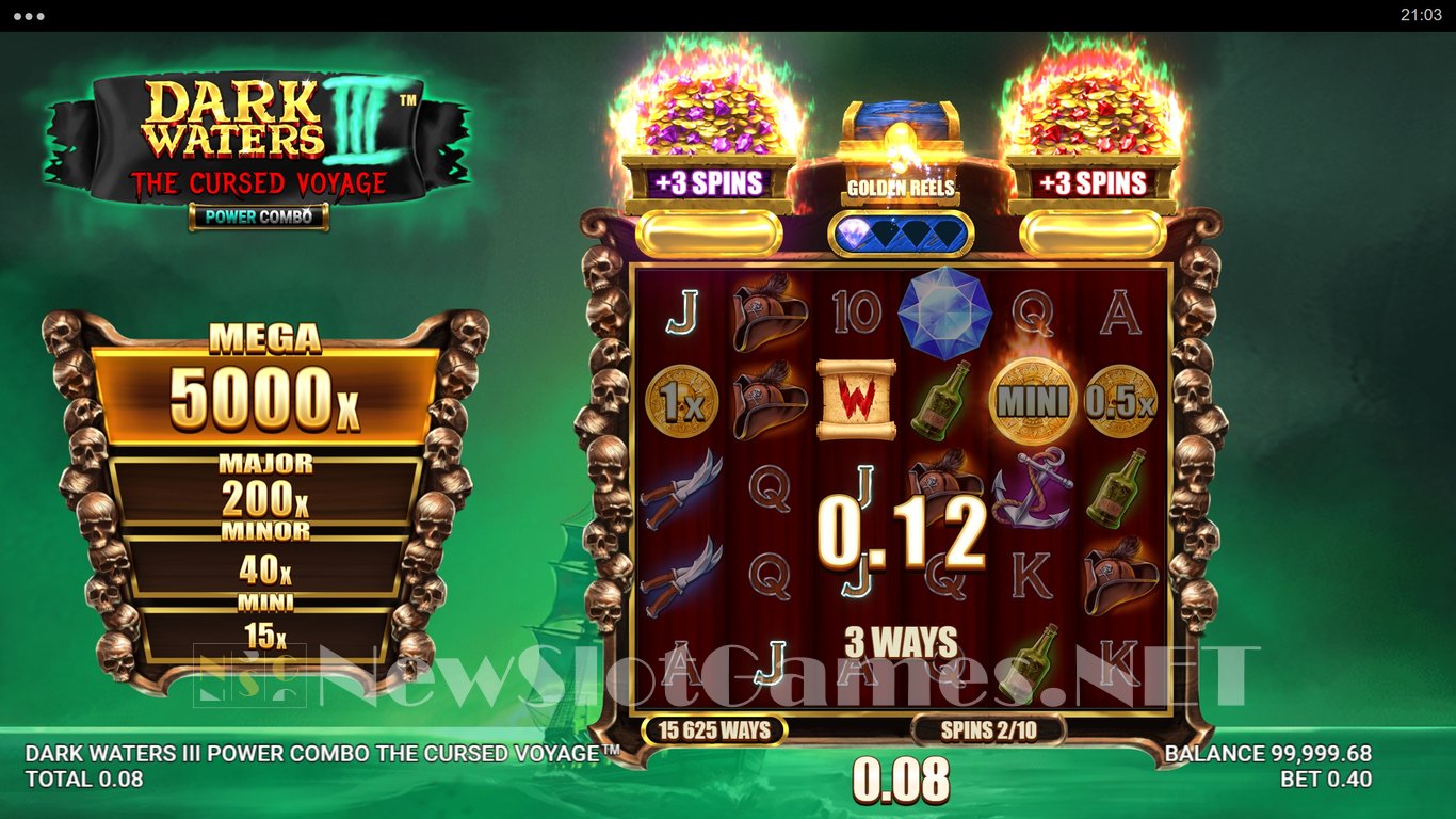 Dark Waters 3 The Cursed Voyage Slot Slot Image in Demo - pic. 4