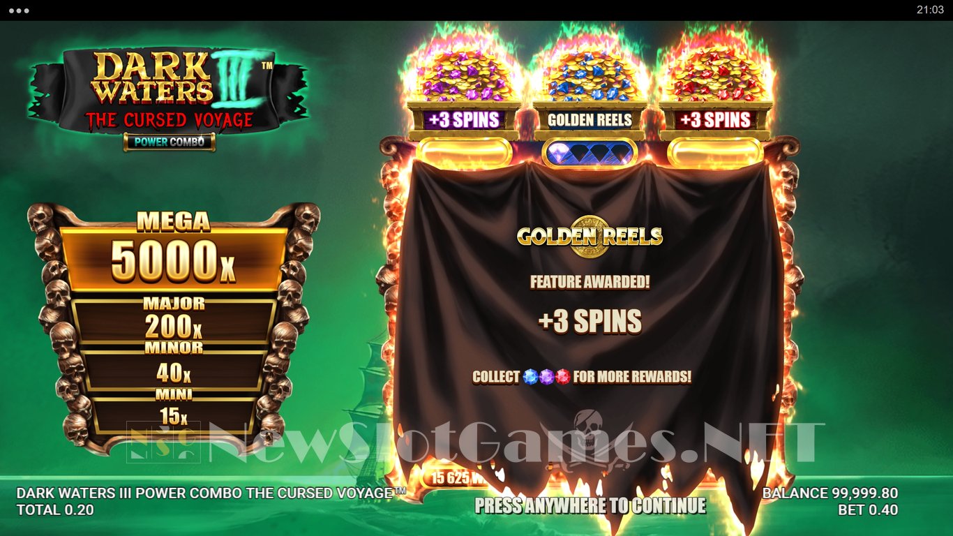 Dark Waters 3 The Cursed Voyage Slot Slot Image in Demo - pic. 6
