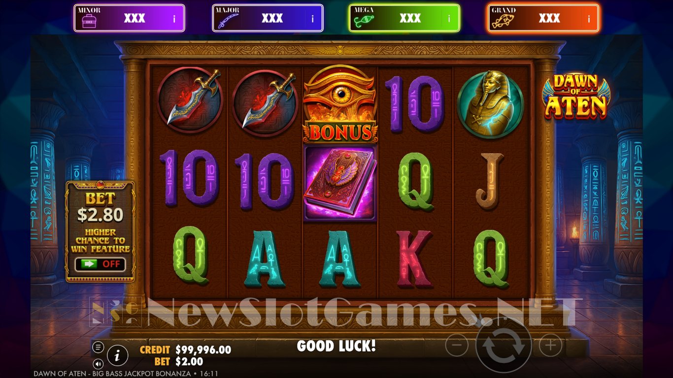 Dawn of Aten Slot Slot Image in Demo - pic. 2