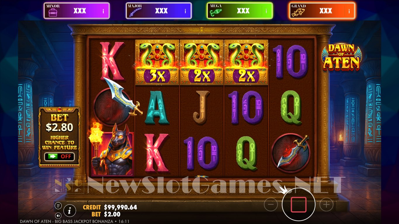 Dawn of Aten Slot Slot Image in Demo - pic. 3