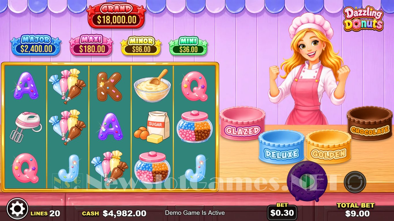 Dazzling Donuts Slot Slot Image in Demo - pic. 2