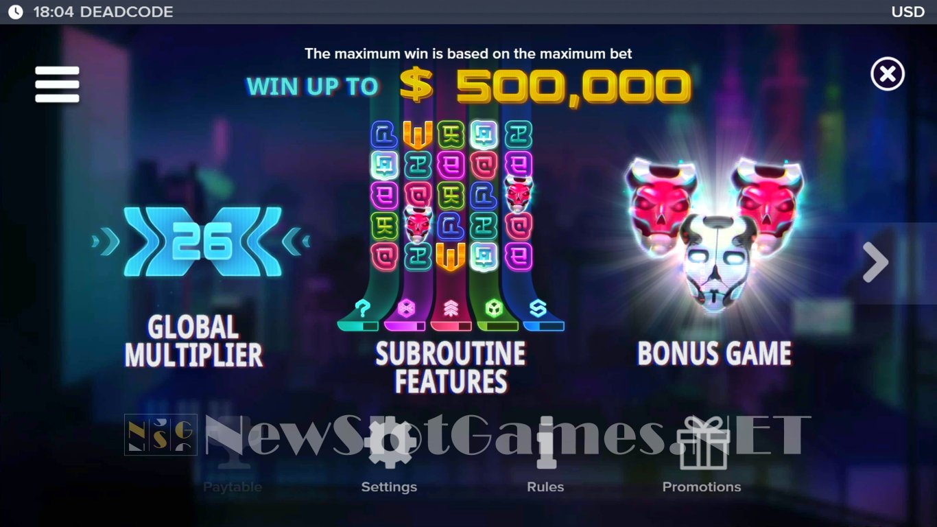 Deadcode Slot Slot Image in Demo - pic. 5