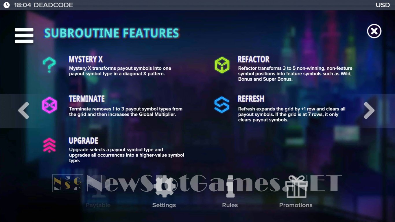 Deadcode Slot Slot Image in Demo - pic. 6