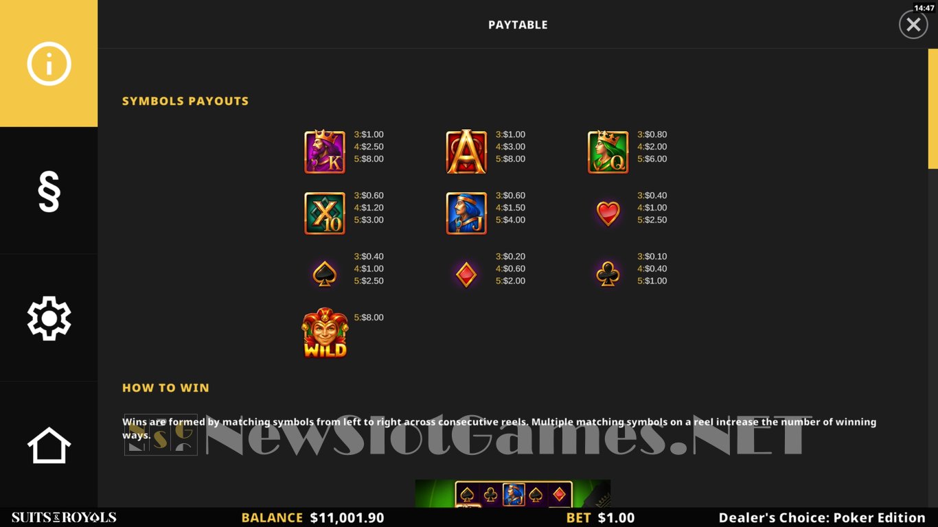 Dealers Choice Poker Edition Slot Slot Image in Demo - pic. 5
