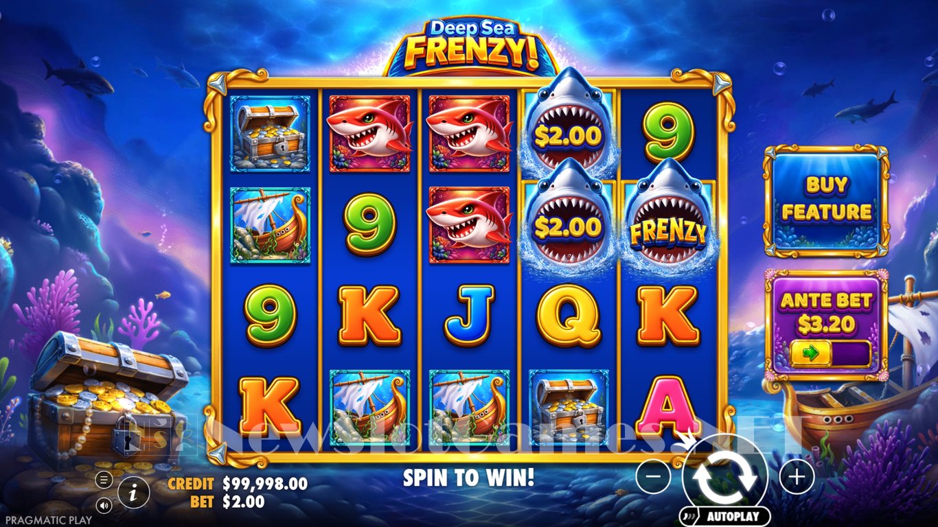 Deep Sea Frenzy Slot Demo Image