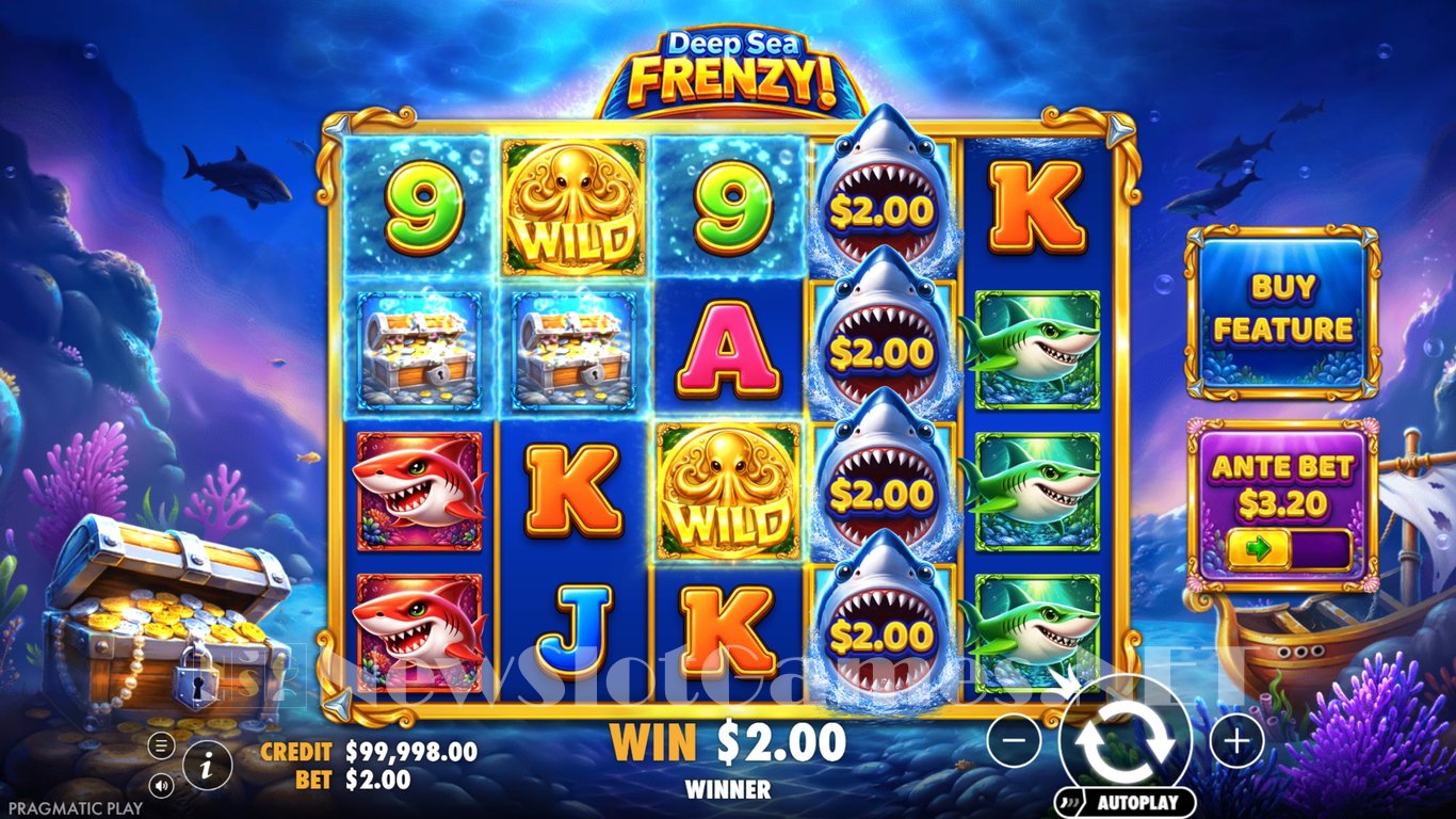 Deep Sea Frenzy Slot Slot Image in Demo - pic. 2