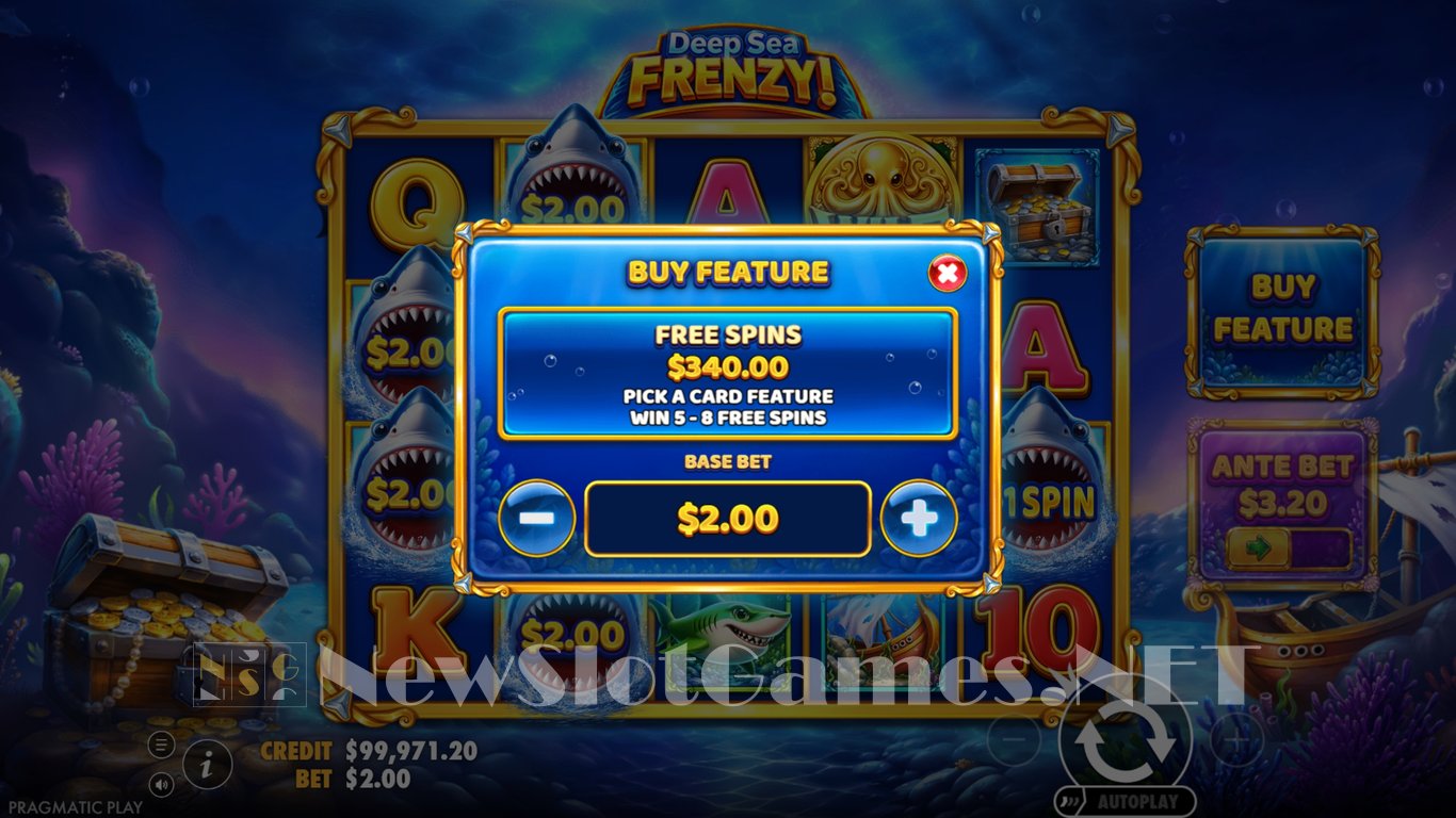Deep Sea Frenzy Slot Slot Image in Demo - pic. 3