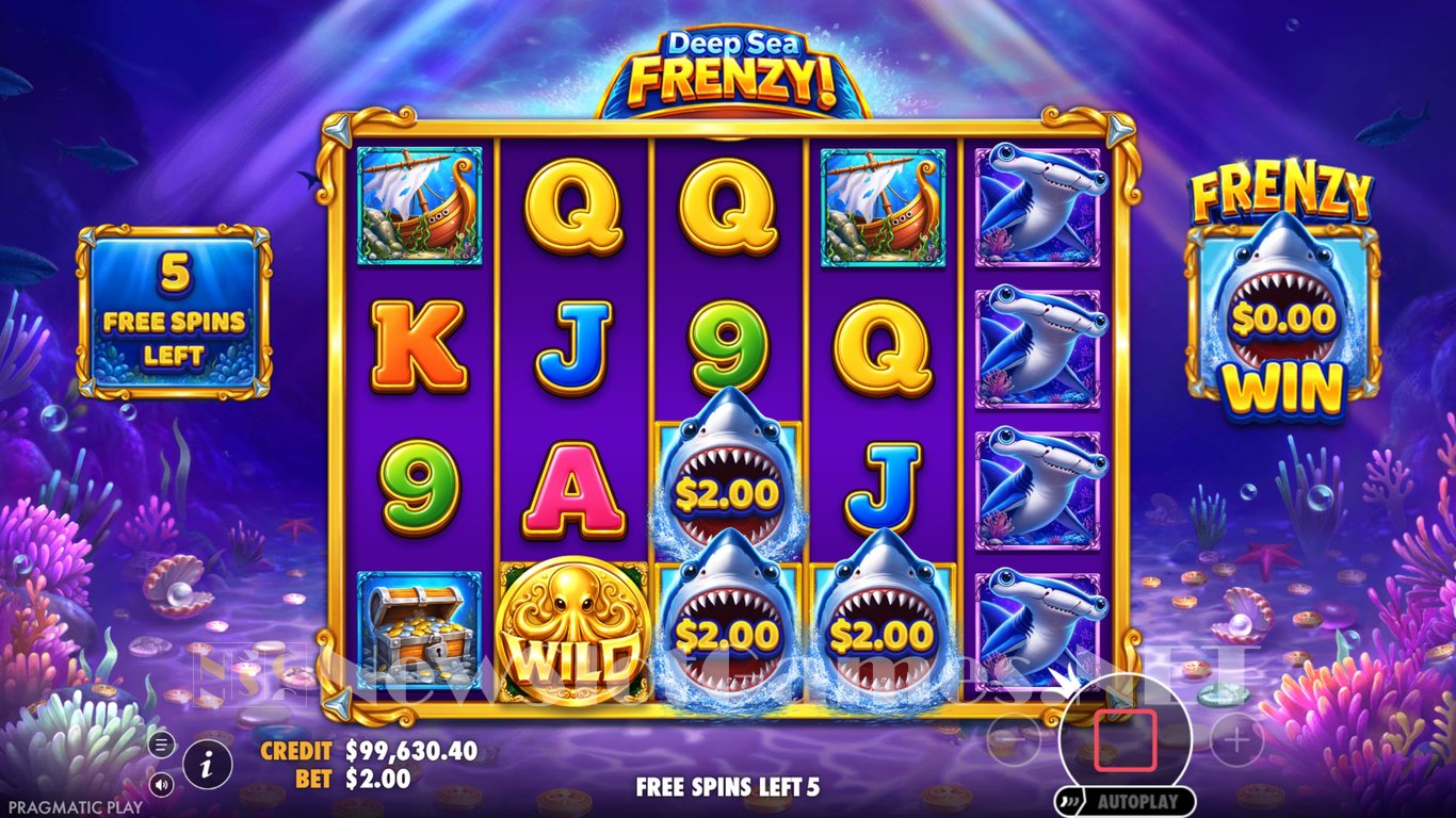 Deep Sea Frenzy Slot Slot Image in Demo - pic. 6