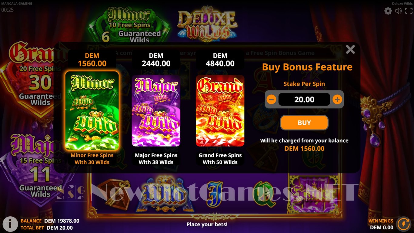 Deluxe Wilds Slot Slot Image in Demo - pic. 4