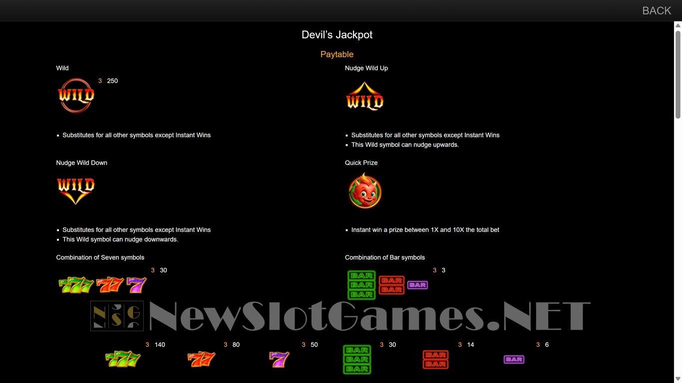 Devils Jackpot Slot Slot Image in Demo - pic. 5