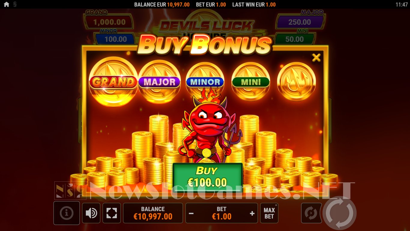 Devils Luck Hotfire Hold & Win Slot Slot Image in Demo - pic. 5