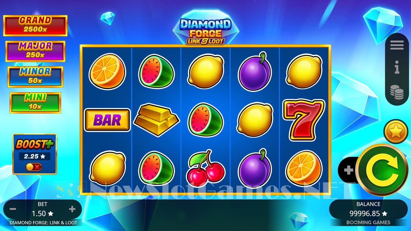 Diamond Forge Link & Loot Slot Slot Image in Demo - pic. 2
