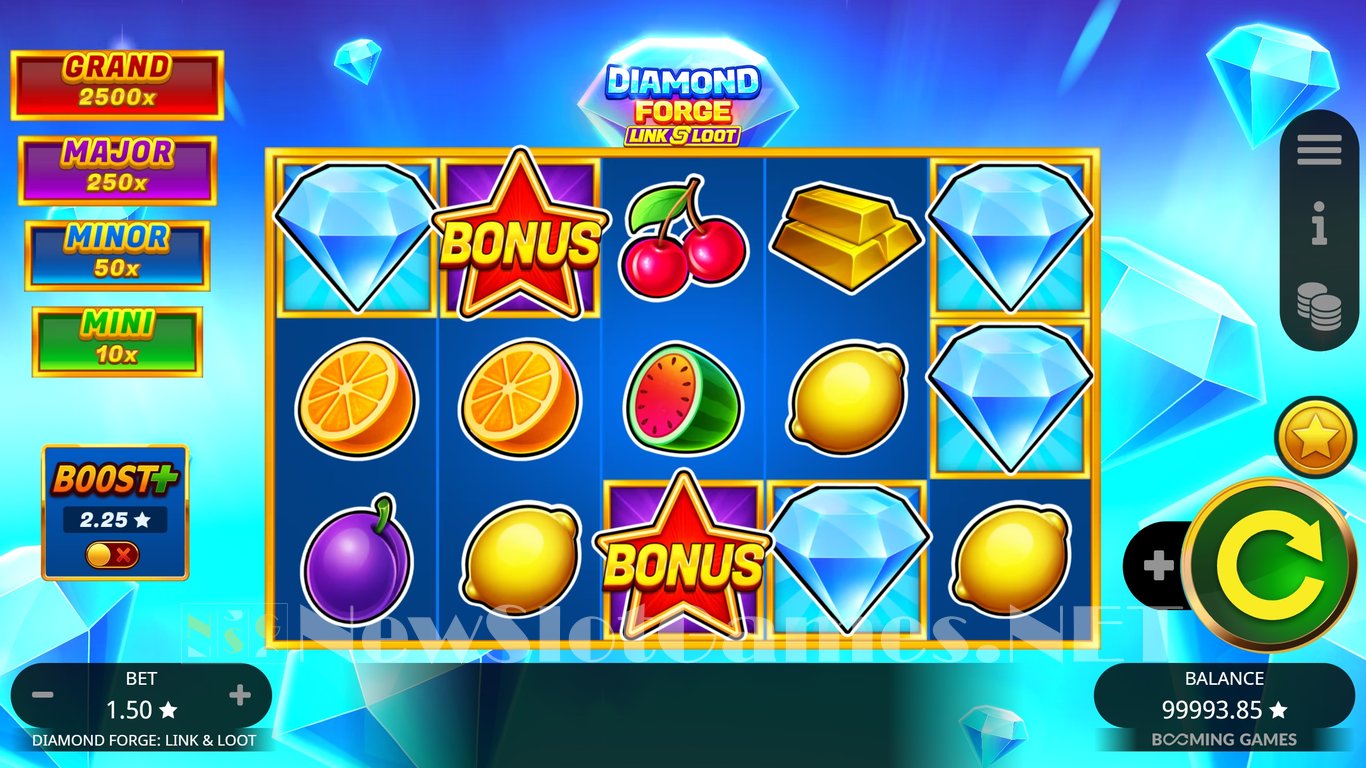 Diamond Forge Link & Loot Slot Slot Image in Demo - pic. 3