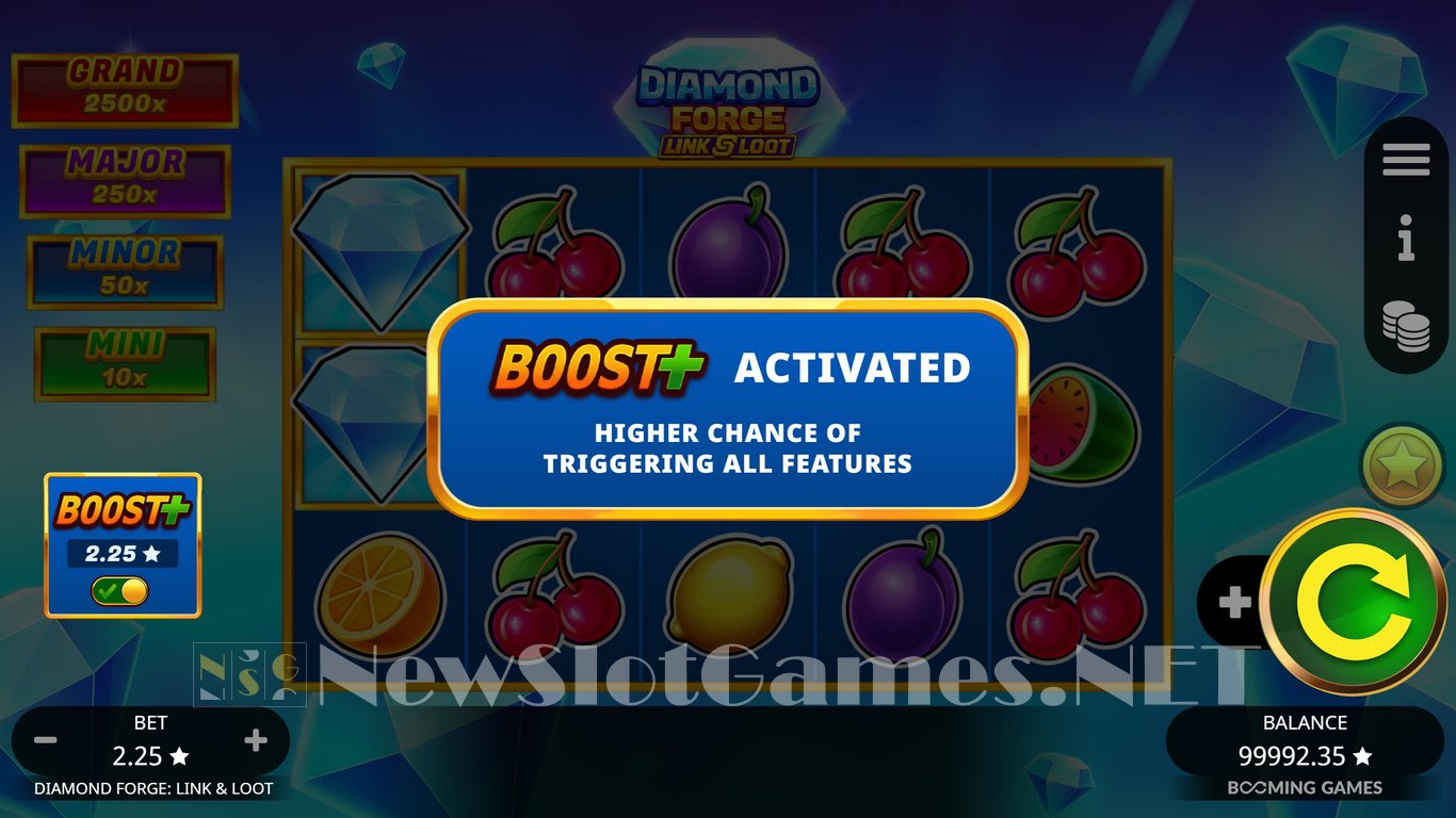 Diamond Forge Link & Loot Slot Slot Image in Demo - pic. 4