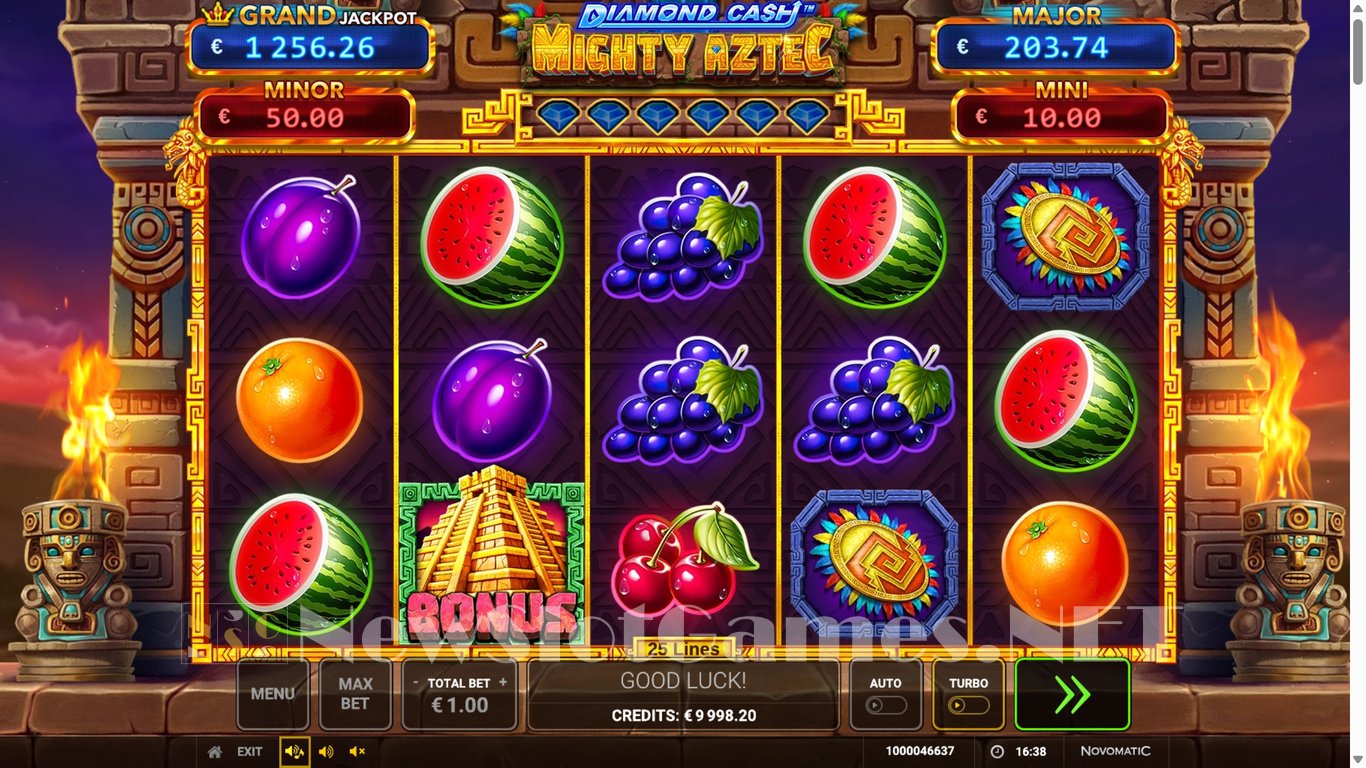 Diamond Link Mighty Aztec Slot Slot Image in Demo - pic. 2