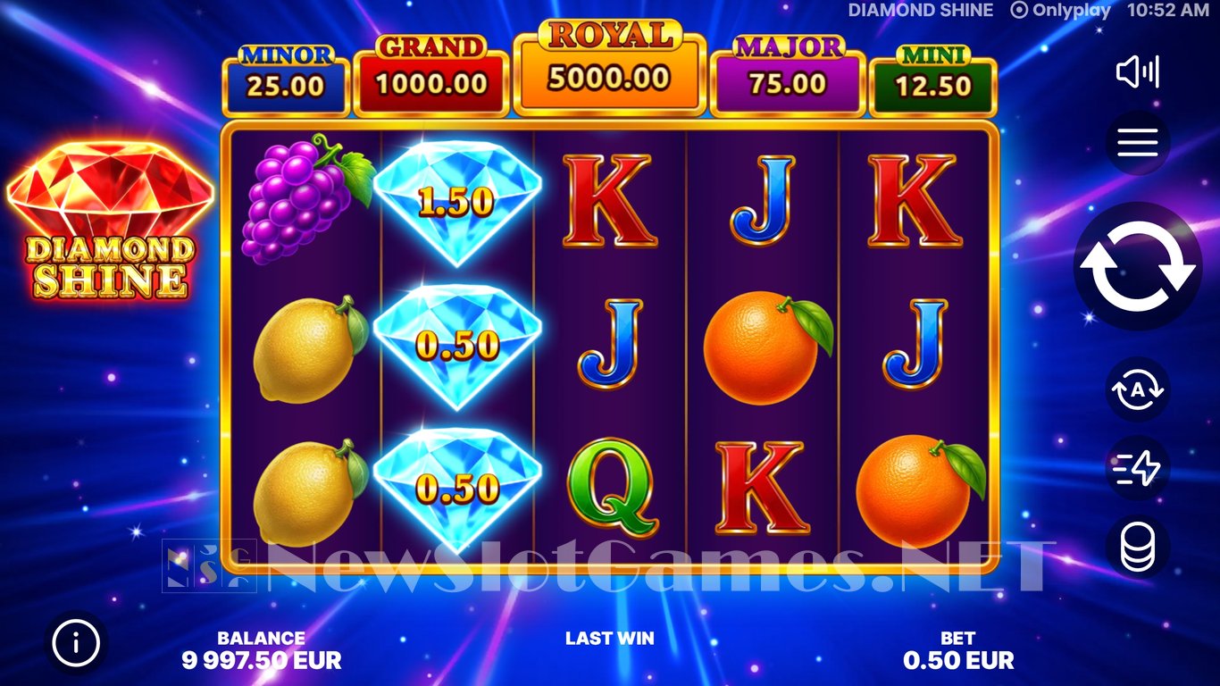 Diamond Shine Slot Slot Image in Demo - pic. 3