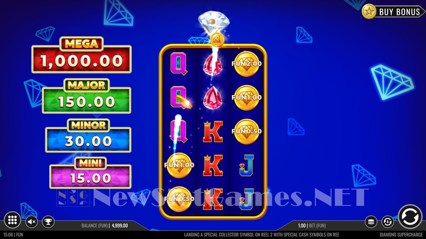 Diamond Supercharge Slot Demo Image