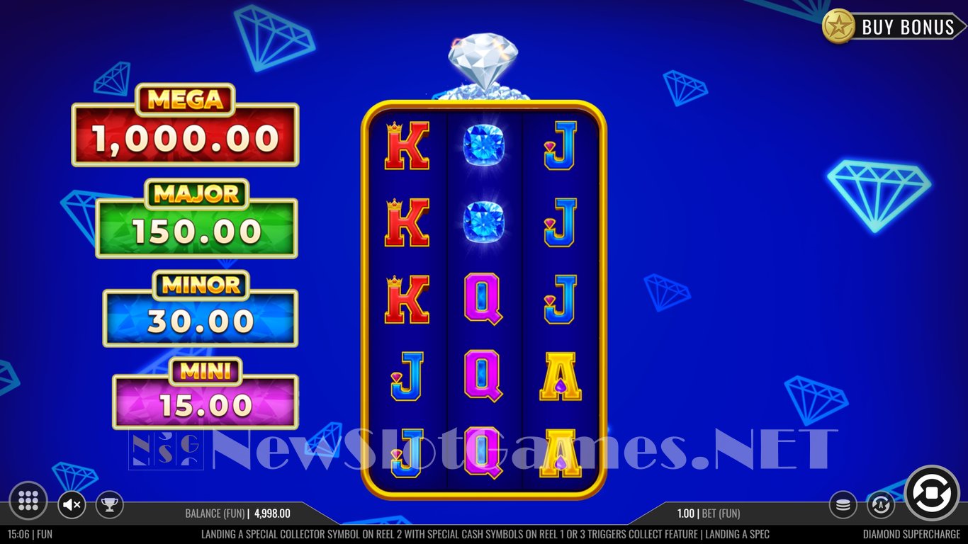Diamond Supercharge Slot Slot Image in Demo - pic. 2