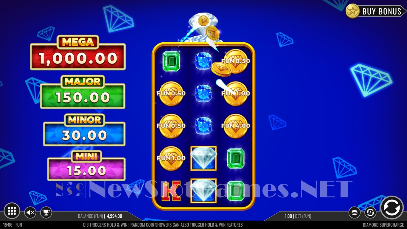Diamond Supercharge Slot Slot Image in Demo - pic. 3