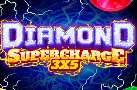 Diamond Supercharge Slot Logo