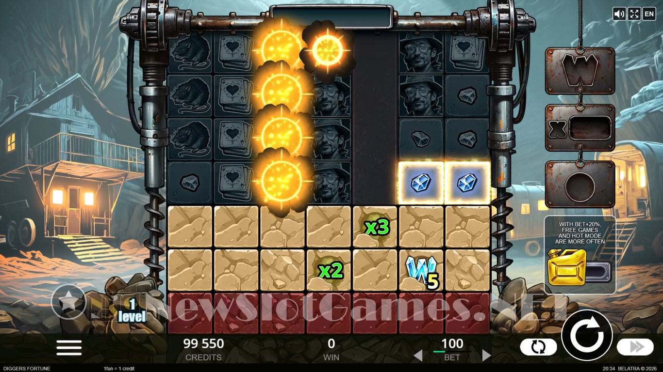 Diggers Fortune Slot Slot Image in Demo - pic. 4