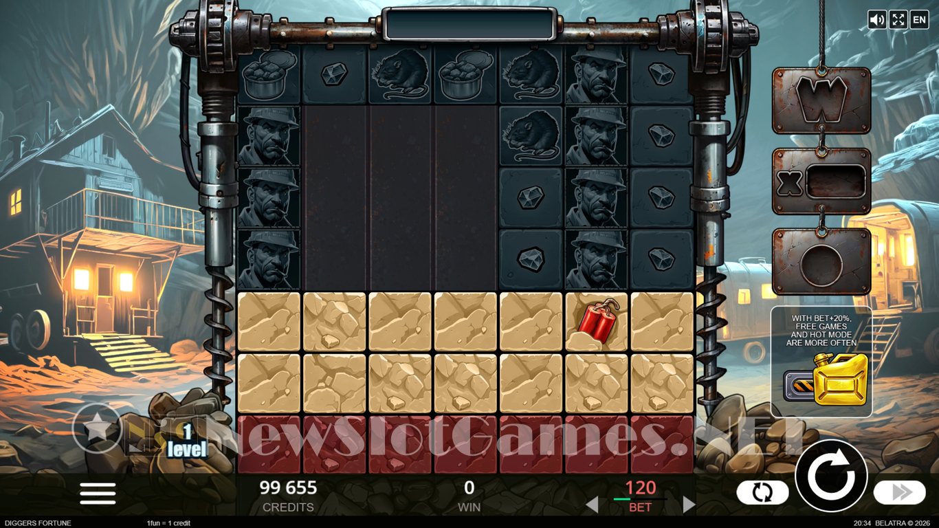 Diggers Fortune Slot Slot Image in Demo - pic. 5