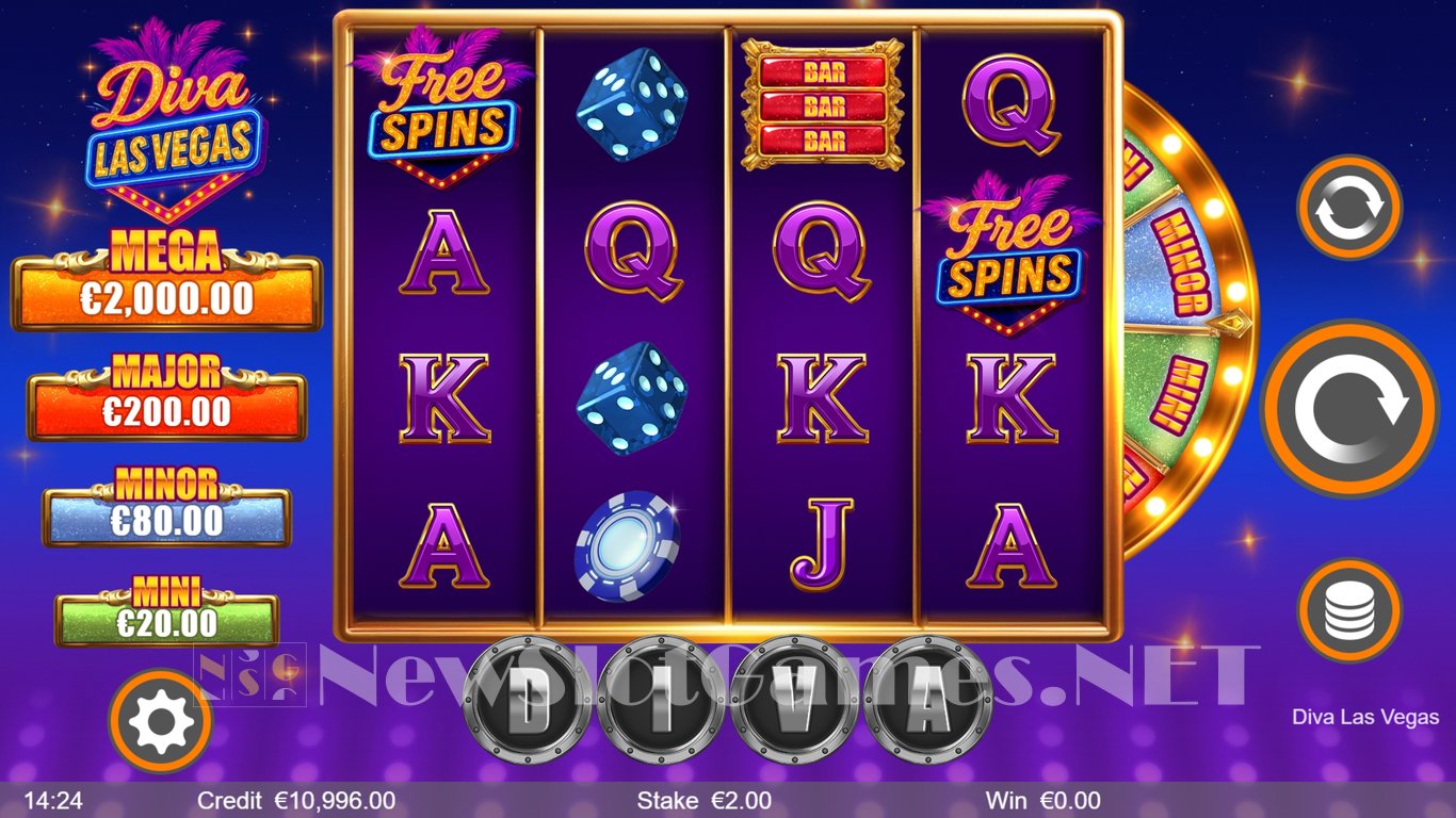 Diva Las Vegas Slot Demo Image