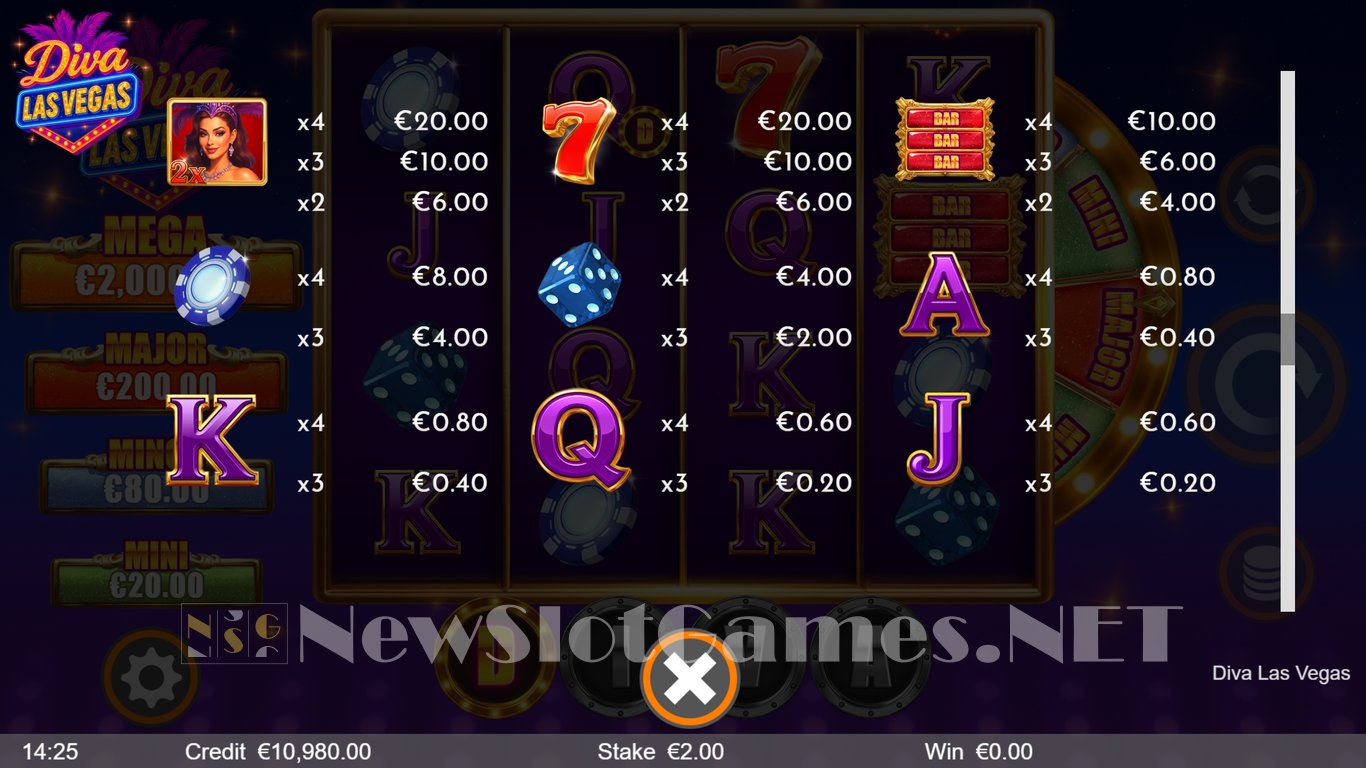 Diva Las Vegas Slot Slot Image in Demo - pic. 6