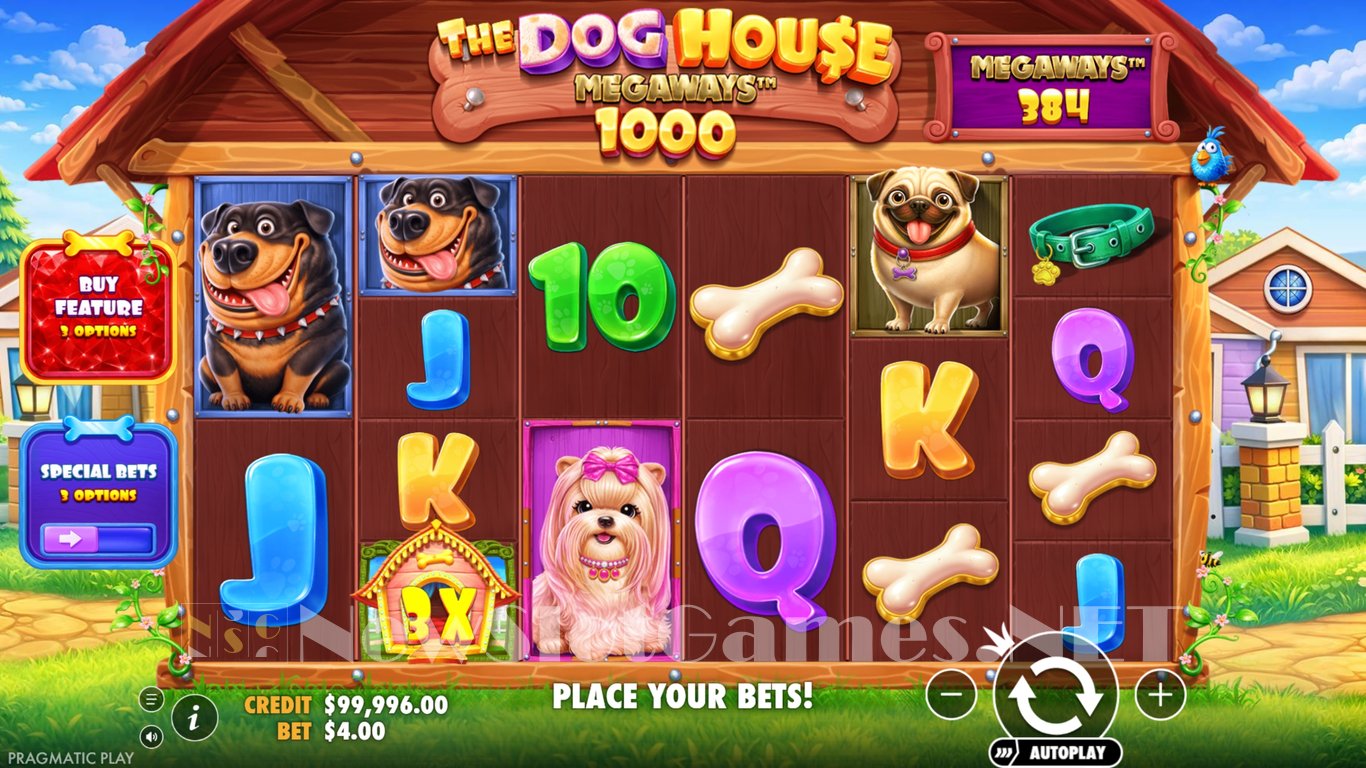 The Dog House Megaways 1000 Slot Demo Image