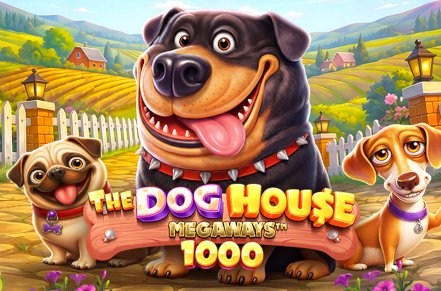 The Dog House Megaways 1000 Slot Logo
