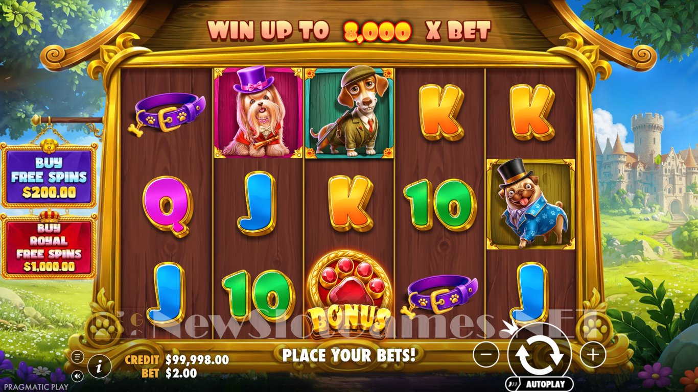The Dog Mansion Royal Hunt Slot Demo Image
