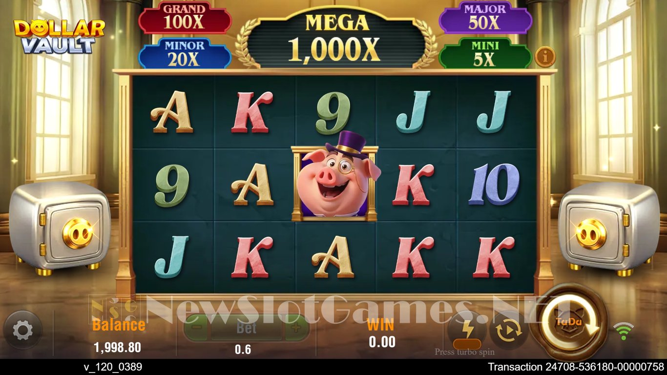 Dollar Vault Slot Slot Image in Demo - pic. 2