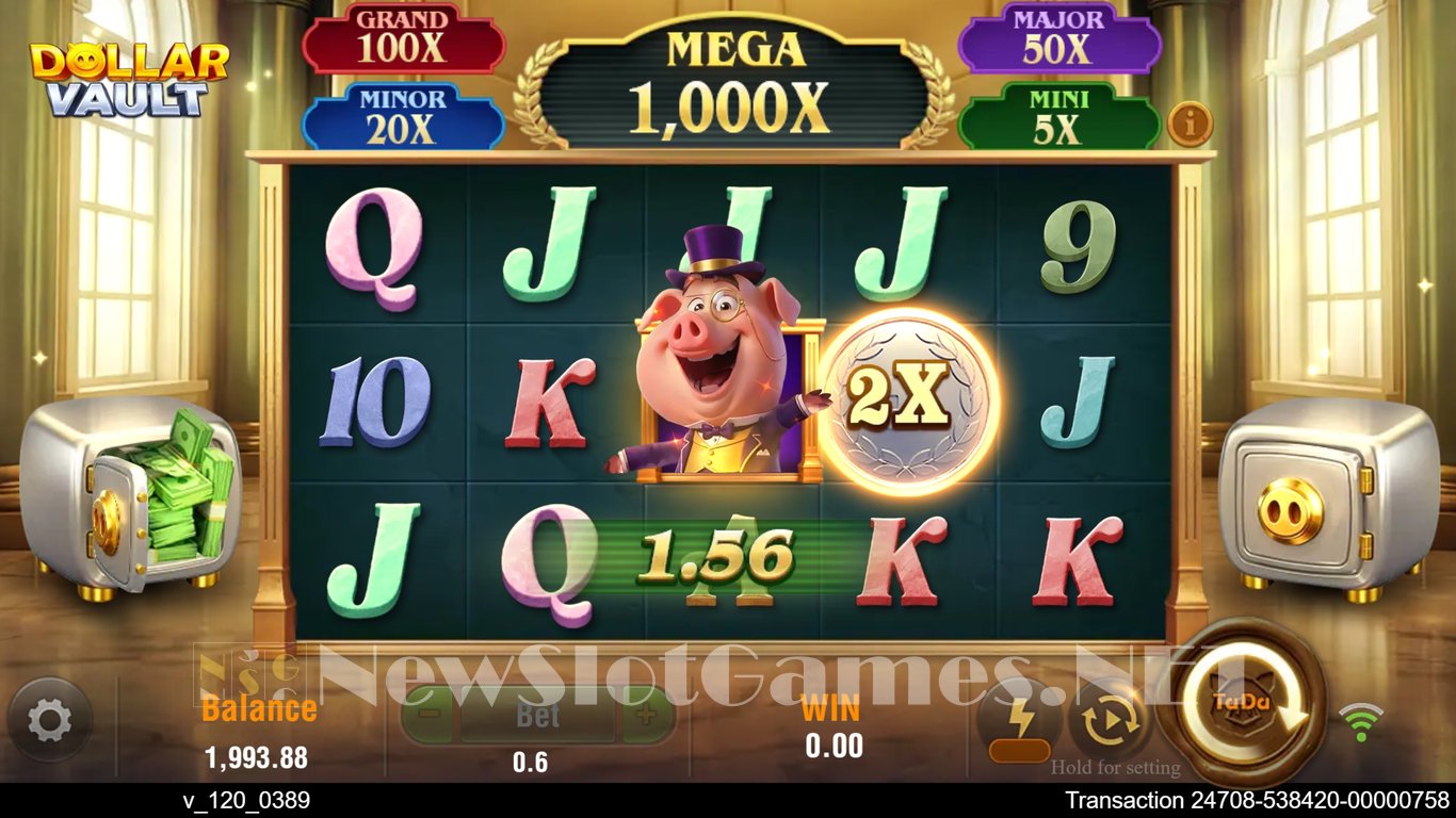 Dollar Vault Slot Slot Image in Demo - pic. 3
