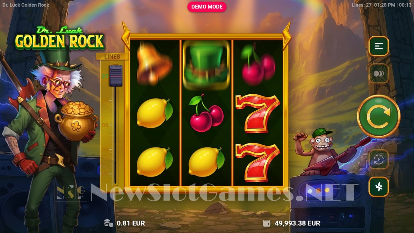Dr. Luck Golden Rock Slot Slot Image in Demo - pic. 4