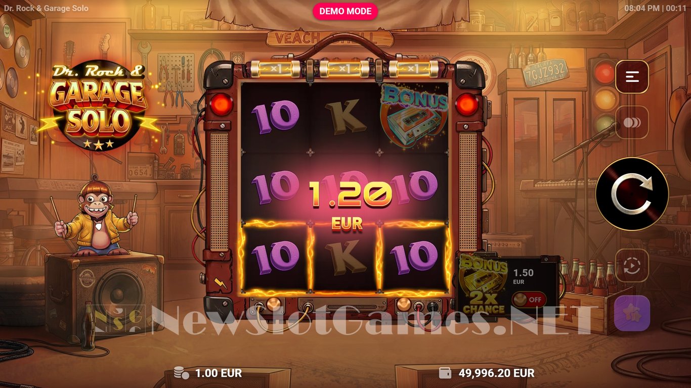 Dr. Rock & Garage Solo Slot Slot Image in Demo - pic. 4
