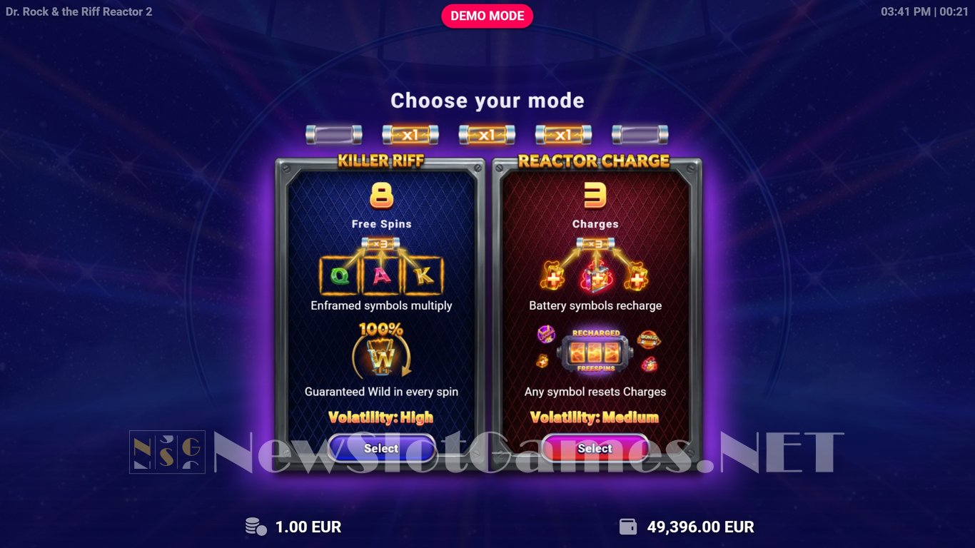 Dr. Rock & The Riff Reactor 2 Slot Slot Image in Demo - pic. 4
