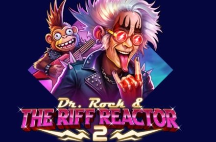 Dr. Rock & The Riff Reactor 2 Slot Logo