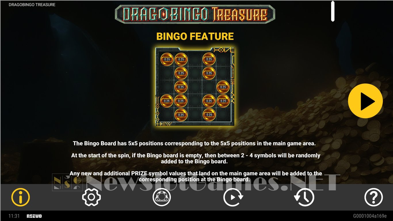 DragoBingo Treasure Slot Slot Image in Demo - pic. 4